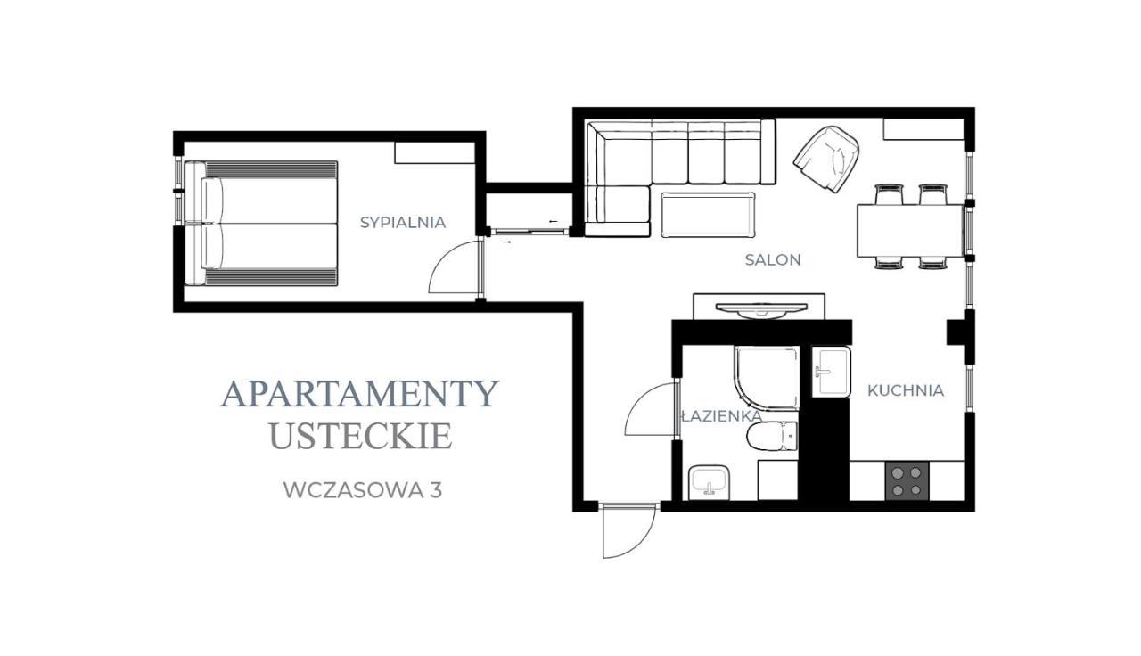 Apartment Usteckie Wczasowa